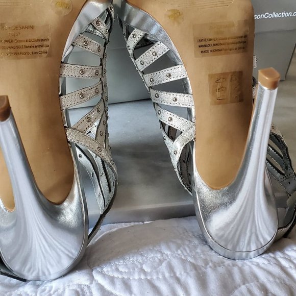 Jessica Simpson "Rock Dave Metal" Platform Sandal - Picture 7 of 11